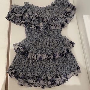 NWOT MISA Blue Kailey Dress